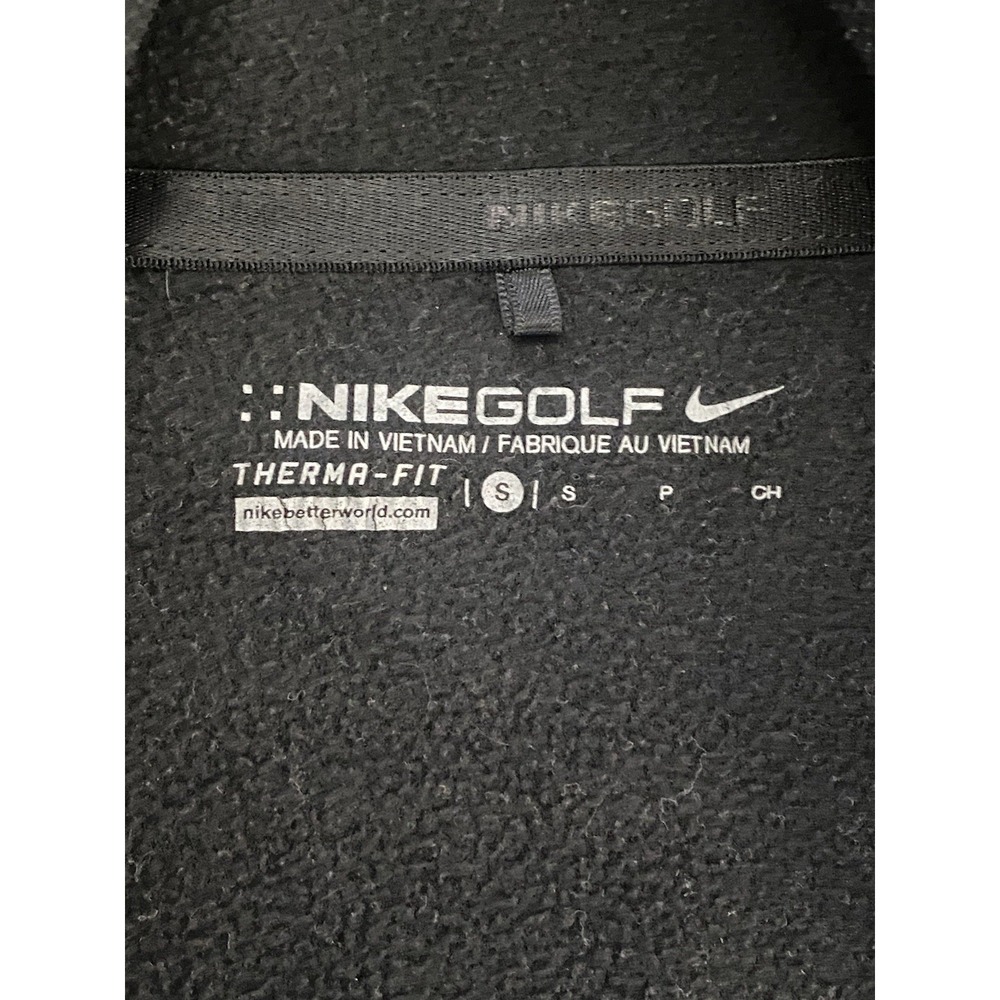 NIKE Golf 2016 Ryder Cup Hazeltine 1/4 Zip Black Women's ThermaFit Pullover - S - Picture 4 of 7